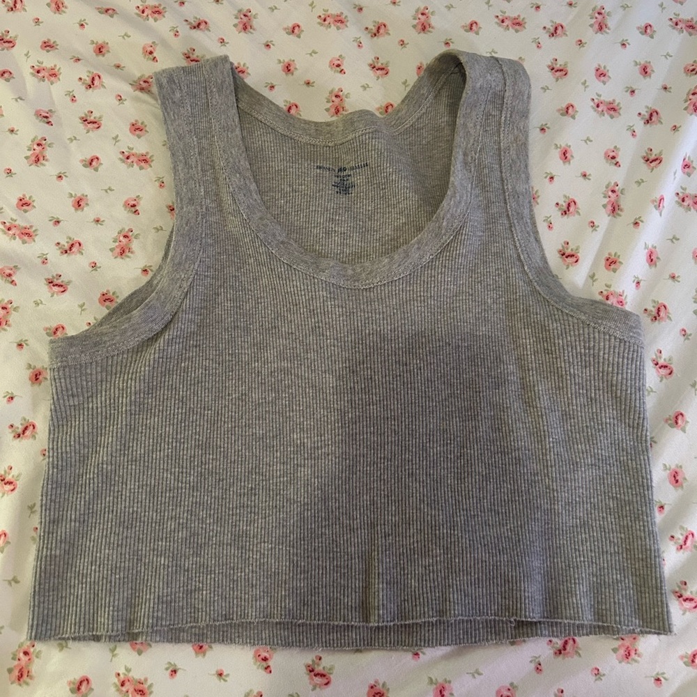 Brandy Melville grey Tank Top